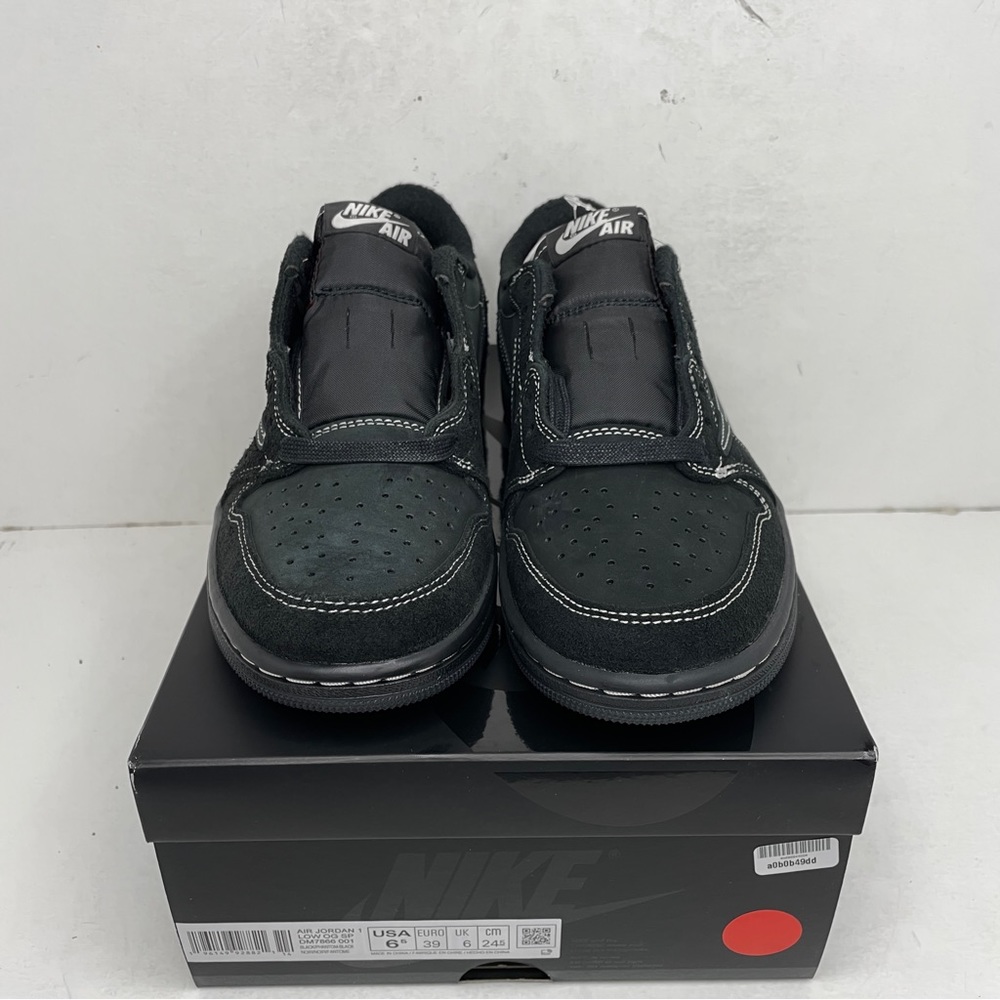 Nike Air Jordan 1 Retro Low OG SP Travis Scott “Black Phantom” 2023 - Picture 2 of 4